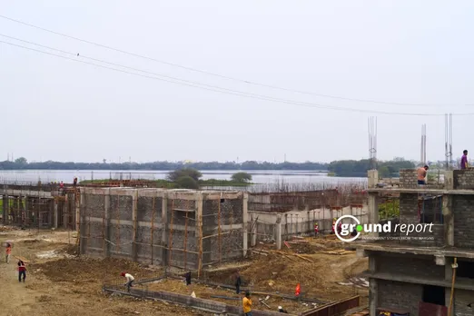 STP Constructed on Lake Bed in Sirpur Indore