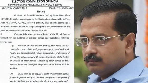 Delhi Election: Kejriwal gets EC notice for posting controversial video on Twitter