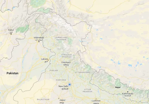 Redrawing borders: Here is how Google Maps show Kashmir outside India