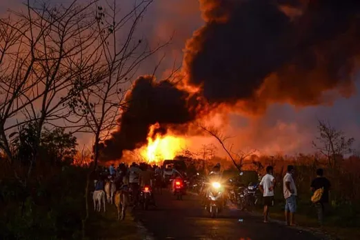 Life and livelihood threat from Assam gas leak fires