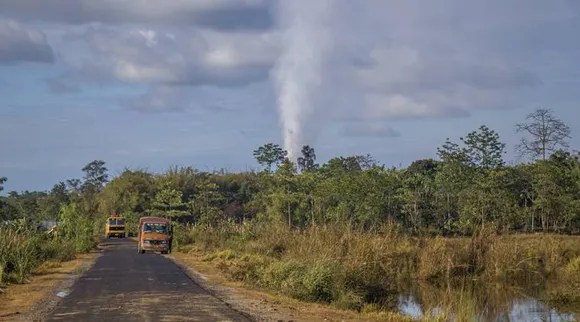 Why Oil well in Assam leaking gas uncontrollably?