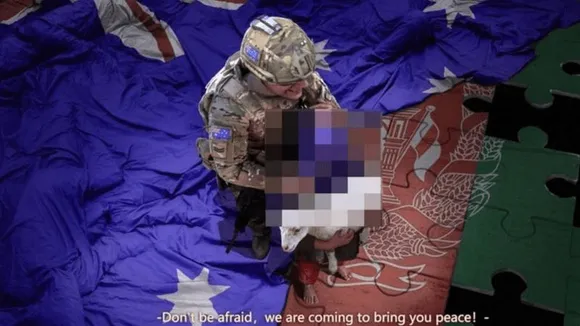 Australian soldier killed an Afghan child? China share picture on official Twitter account