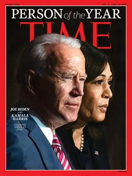 Biden and Kamala Harris became Time magazine's 'Person of the Year'
