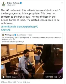 AK vs AK: Why is the Indian Air Force angry with Anil Kapoor and Netflix?