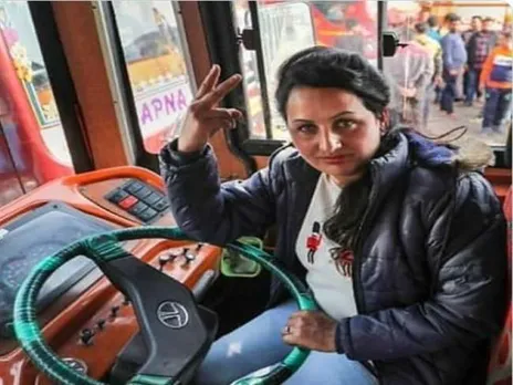 Meet Jammu and Kashmir's first female bus driver