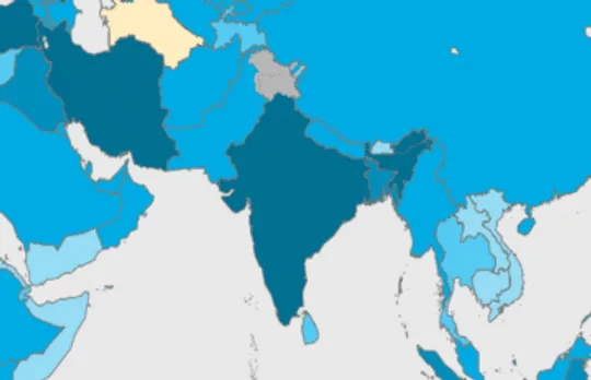 WHO’s India map ‘separates’ J&K and Ladakh with different colours
