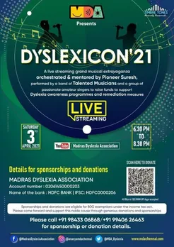 MDA presents Online Musical Event to raise funds on 'dyslexia Dyslexicon’