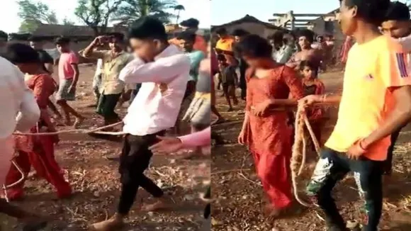 Tragic, after being raped, this young girl was tied up and beaten by villagers