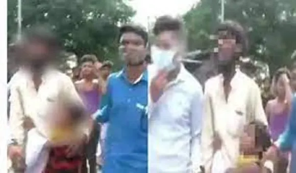 Muslim Man assaulted in front of daughter, Forced to chant Jai Shri Ram