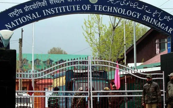 NIT Srinagar scholars protest, demand scholarships