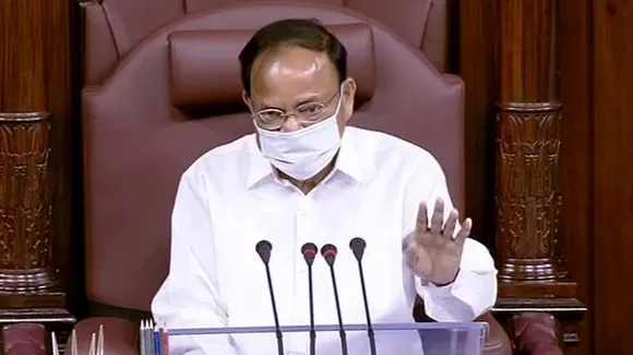 Venkaiah Naidu gets emotional in Rajya Sabha over uproar