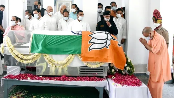 Why BJP's flag over tricolor on Kalyan Singh's mortal remains?