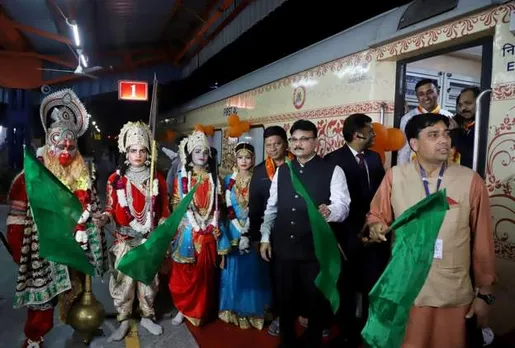 What's the controversy of Ramayan Express train?