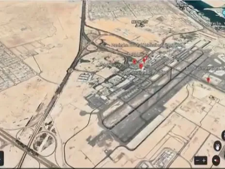 Drone attack at Abu Dhabi's new airport