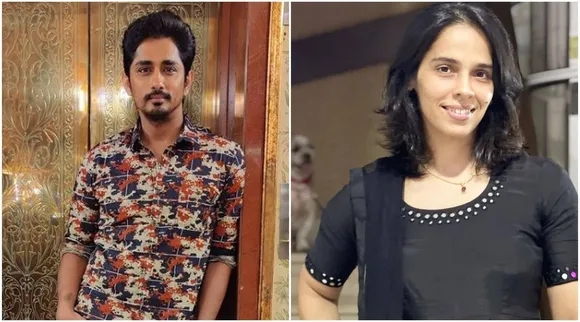 Siddharth apologises for 'rude comment', Saina Nehwal says 'bless him'