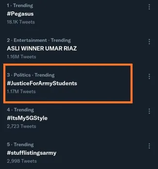 Why Justice For Army Students Trending? What's the whole matter