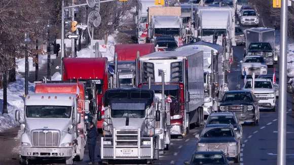 Canadians Freedom Convoy: Peaceful protest!