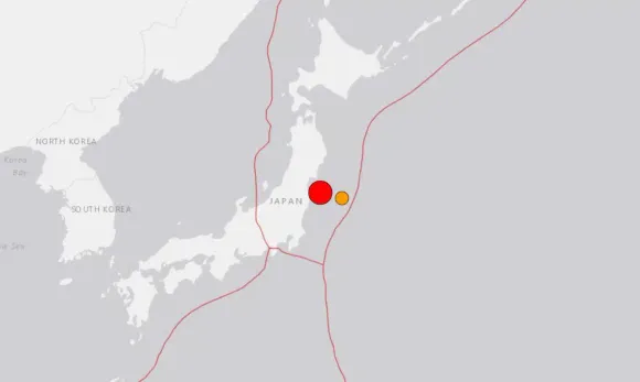 Powerful 7.3 magnitude earthquake shakes Japan