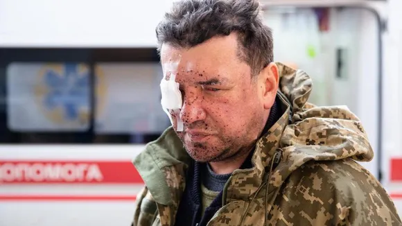 Who is Lt Col Viktor Pysanko wounded in battle with Russians?
