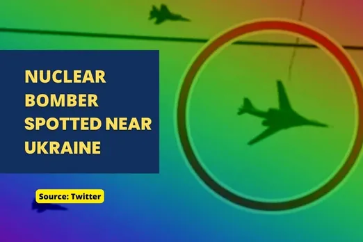 Putin’s TU-160 nuclear bomber spotted near Ukraine border