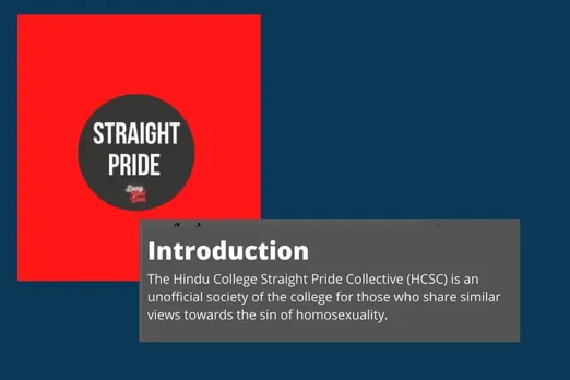 Straight pride collective spreading hatred against LGBTQ in Hindu college, sponsoring therapy
