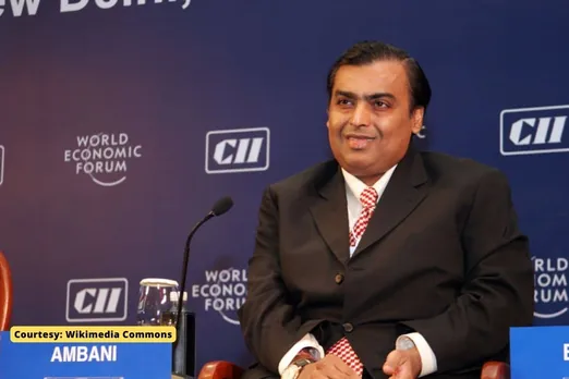 What is the religion of Mukesh Ambani?