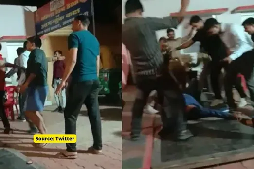 Viral video: 'Tamanche Par Disco' in Jhansi Sadar Bazar police station