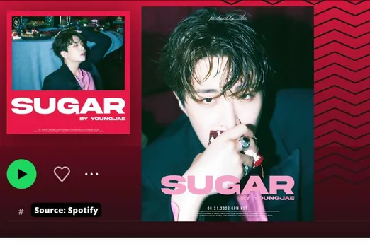 Watch Youngjae Going all Glamorous in his recent ‘SUGAR’  