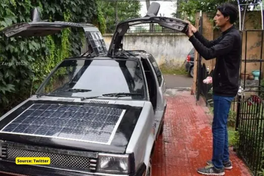 How Kashmir Teacher Invents Solar Electric Car?