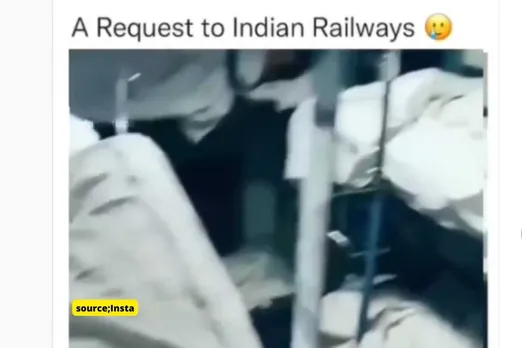 Traveler requests railways to change the color of sheets, Reason is hilarious