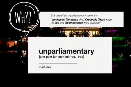 Deemed "Unparliamentary", Words Trigger Emotions in Opposition
