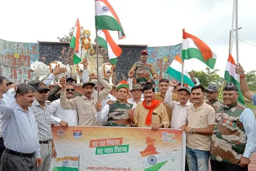 सीहोर जिले के पूर्व सैनिकों ने मनाया आज़ादी का अमृत महोत्सव