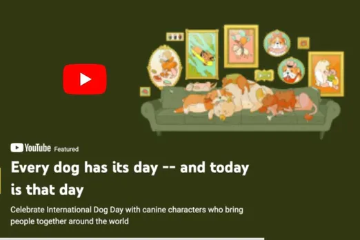 Youtube is celebrating International Dog Day