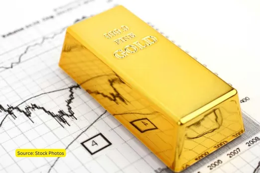 Due to the interest rate hikes in the U.S. the price of gold decreases