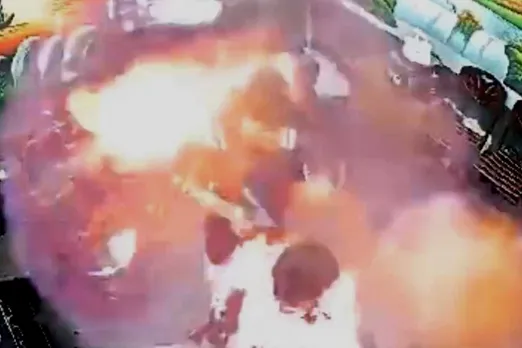 What is the truth of the Hair Dryer blast viral video?