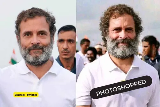 Forest Gump look image of Rahul Gandhi is Photoshopped