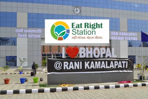 Rani Kamlapati railway station gets 'Eat Right station' certificate