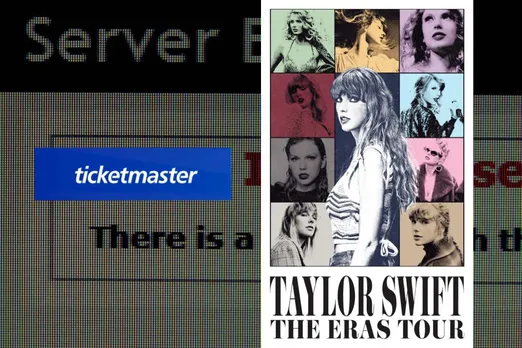 'Taylor Swift has crashed the Ticketmaster website'