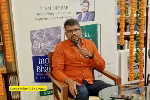 Who is J. Sai Deepak author of 'India that is Bharat'?
