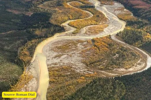 Alaskan rivers are turning orange, why?