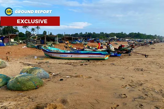 <strong>Garbage and plastic pollution on Auroville beach in Pondicherry</strong>