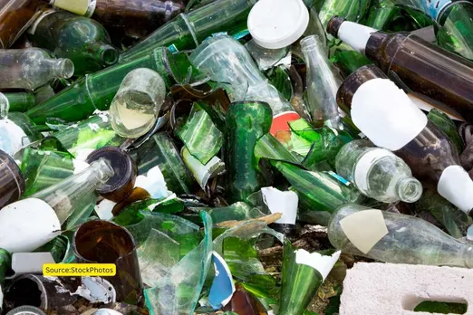 Why are the countries not recycling glass?