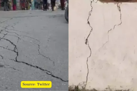 Joshimath crisis: Cracks on Badrinath highway