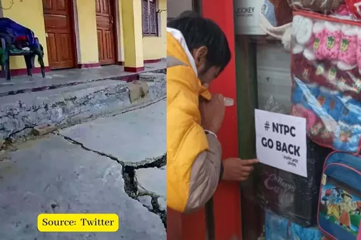 Joshimath Bachao Sangharsh Samiti blames NTPC for landslide