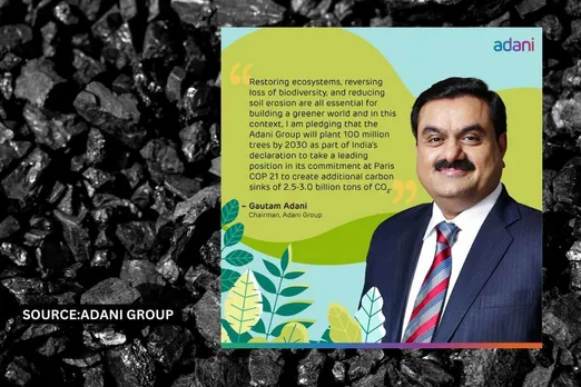 Adani Group's 100 million tree plantation being accused of greenwashing 