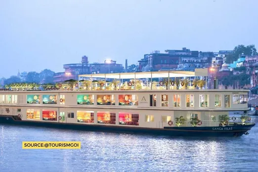 What is MV Ganga Vilas, a cruise which PM Modi inaugurated?