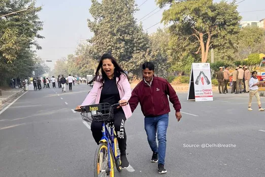 दिल्ली और गुरुग्राम में खुला महिलाओं के लिए साईकलिंग स्कूल