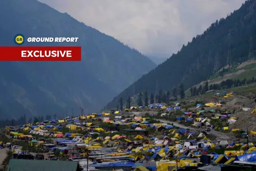 Four-lane road to the Amarnath cave and delicate ecology