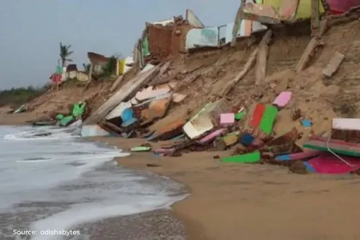 Story of village Podampeta in Odisha facing coastal erosion