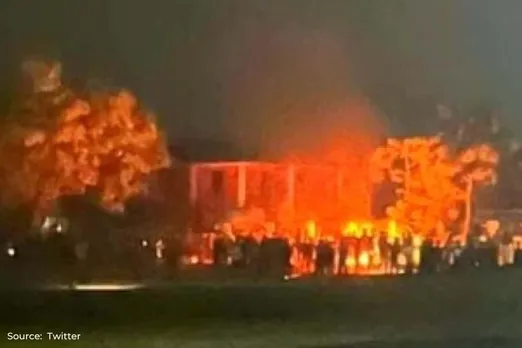 Sec 144 in Manipur’s Churachandpur, mob torched venue of CM’s visit
